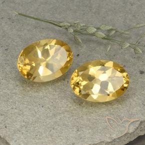 Shop natural 10.99ct ミディアムゴールデン シトリン gems, 楕円形, from ブラジル at GemSelect. In stock, global shipping!