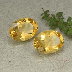 Shop natural 10.02ct ゴールドオレンジ シトリン gems, 楕円形, from ブラジル at GemSelect. In stock, global shipping!
