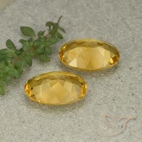 Shop natural 9.63ct ミディアム薄いゴールデン シトリン gems, 楕円形, from ブラジル at GemSelect. In stock, global shipping!