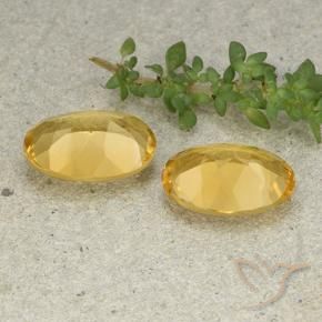 Shop natural 9.43ct ミディアム薄いゴールデン シトリン gems, 楕円形, from ブラジル at GemSelect. In stock, global shipping!