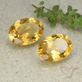 Shop natural 9.61ct ゴールドオレンジ シトリン gems, 楕円形, from ブラジル at GemSelect. In stock, global shipping!
