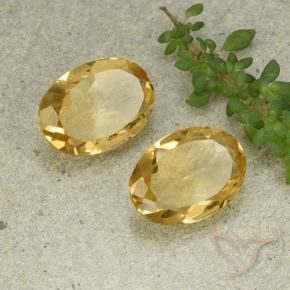 Shop natural 8.76ct ミディアム薄いゴールデン シトリン gems, 楕円形, from ブラジル at GemSelect. In stock, global shipping!