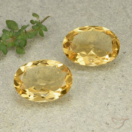 Shop natural 8.98ct ミディアムゴールデン シトリン gems, 楕円形, from ブラジル at GemSelect. In stock, global shipping!