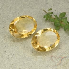 Shop natural 8.98ct ミディアムゴールデン シトリン gems, 楕円形, from ブラジル at GemSelect. In stock, global shipping!