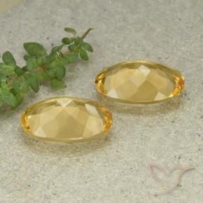 Shop natural 8.98ct ミディアムゴールデン シトリン gems, 楕円形, from ブラジル at GemSelect. In stock, global shipping!