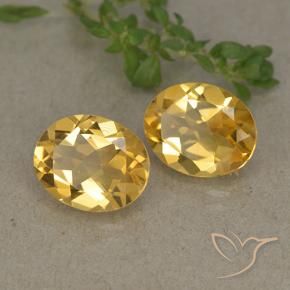 Shop natural 4.59ct ミディアム薄いゴールデン シトリン gems, 楕円形, from ブラジル at GemSelect. In stock, global shipping!