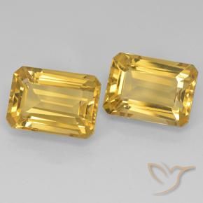 Shop natural 15.40ct 濃いゴールデンオレンジ シトリン gems, 八角形 / エメラルドカット, from ブラジル at GemSelect. In stock, global shipping!