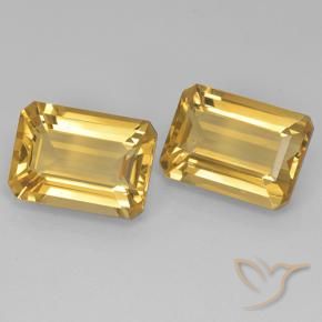 Shop natural 14.27ct ゴールド シトリン gems, 八角形 / エメラルドカット, from ブラジル at GemSelect. In stock, global shipping!