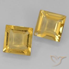 Shop natural 1.75ct ミディアムゴールド シトリン gems, 四角形, from ブラジル at GemSelect. In stock, global shipping!