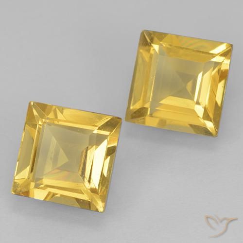 Shop natural 1.83ct ゴールド シトリン gems, 四角形, from ブラジル at GemSelect. In stock, global shipping!