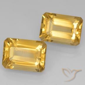 Shop natural 15.11ct ミディアムゴールド シトリン gems, 八角形 / エメラルドカット, from ブラジル at GemSelect. In stock, global shipping!