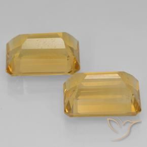 Shop natural 15.11ct ミディアムゴールド シトリン gems, 八角形 / エメラルドカット, from ブラジル at GemSelect. In stock, global shipping!
