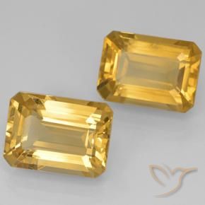 Shop natural 14.86ct 明るいゴールド シトリン gems, 八角形 / エメラルドカット, from ブラジル at GemSelect. In stock, global shipping!