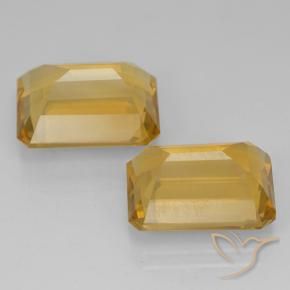 Shop natural 14.86ct 明るいゴールド シトリン gems, 八角形 / エメラルドカット, from ブラジル at GemSelect. In stock, global shipping!