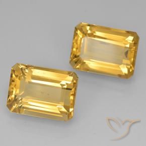 Shop natural 15.85ct ゴールド シトリン gems, 八角形 / エメラルドカット, from ブラジル at GemSelect. In stock, global shipping!