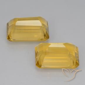 Shop natural 14.82ct 明るいゴールド シトリン gems, 八角形 / エメラルドカット, from ブラジル at GemSelect. In stock, global shipping!