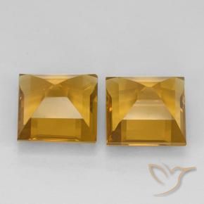 Shop natural 5.20ct ダークゴールデン シトリン gems, 四角形, from ブラジル at GemSelect. In stock, global shipping!