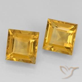 Shop natural 4.64ct 濃いゴールデンオレンジ シトリン gems, 四角形, from ブラジル at GemSelect. In stock, global shipping!