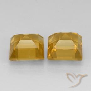 Shop natural 4.64ct 濃いゴールデンオレンジ シトリン gems, 四角形, from ブラジル at GemSelect. In stock, global shipping!