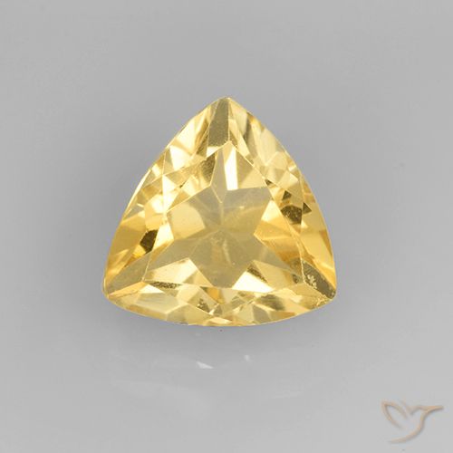 2.14ct 天然 ゴールド シトリン, トリリオン, VVS-VS