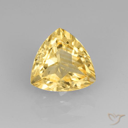2.29ct 天然 ゴールド シトリン, トリリオン, VVS-VS