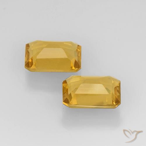 Shop natural 2.58ct ゴールド シトリン gems, 八角形 / エメラルドカット, from ブラジル at GemSelect. In stock, global shipping!