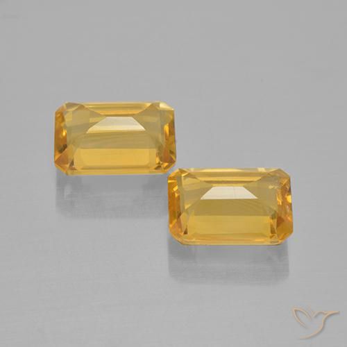 Shop natural 2.54ct ダークゴールデン シトリン gems, 八角形 / エメラルドカット, from ブラジル at GemSelect. In stock, global shipping!