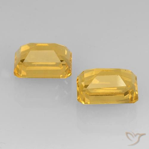 Shop natural 3.44ct ミディアムゴールデン シトリン gems, 八角形 / エメラルドカット, from ブラジル at GemSelect. In stock, global shipping!