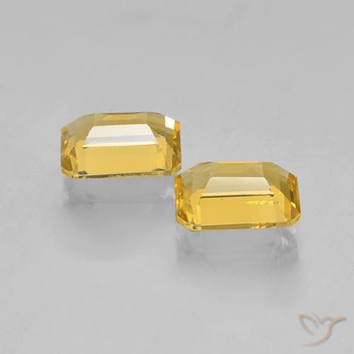 Shop natural 2.72ct 明るいゴールド シトリン gems, 八角形 / エメラルドカット, from ブラジル at GemSelect. In stock, global shipping!