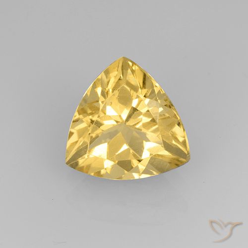 2.17ct 天然 ゴールド シトリン, トリリオン, VVS-VS