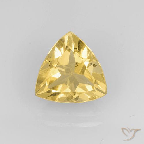 1.86ct 天然 ゴールド シトリン, トリリオン, VS