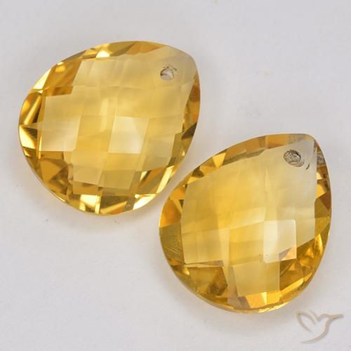 Shop natural 7.06ct 濃いゴールデンオレンジ シトリン gems, 洋梨の形, from ブラジル at GemSelect. In stock, global shipping!