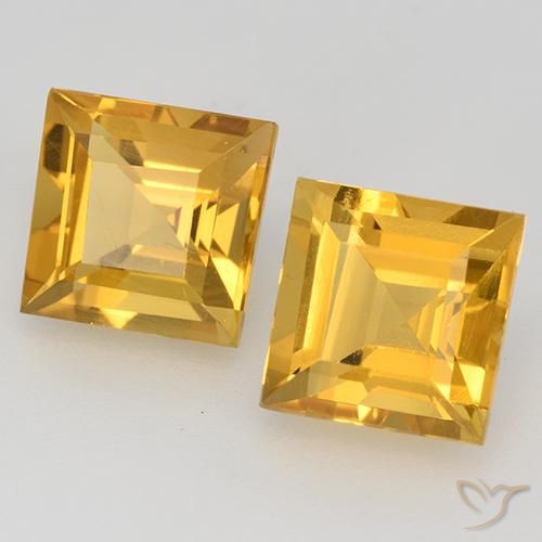 Shop natural 3.32ct 濃いゴールデンオレンジ シトリン gems, 四角形, from ブラジル at GemSelect. In stock, global shipping!