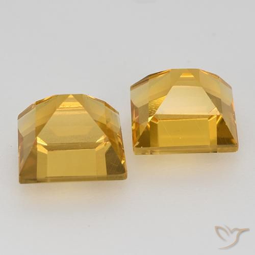 Shop natural 3.32ct 濃いゴールデンオレンジ シトリン gems, 四角形, from ブラジル at GemSelect. In stock, global shipping!