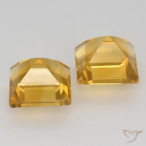Shop natural 3.68ct ダークゴールデン シトリン gems, 四角形, from ブラジル at GemSelect. In stock, global shipping!