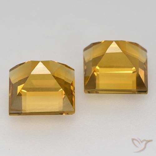 Shop natural 3.44ct 濃いゴールデンオレンジ シトリン gems, 四角形, from ブラジル at GemSelect. In stock, global shipping!