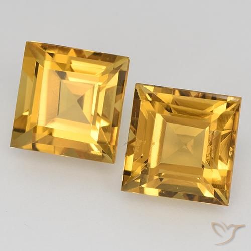 Shop natural 3.32ct ダークゴールデン シトリン gems, 四角形, from ブラジル at GemSelect. In stock, global shipping!