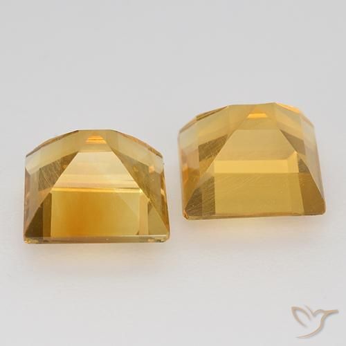 Shop natural 2.95ct オレンジゴールド シトリン gems, 四角形, from ブラジル at GemSelect. In stock, global shipping!