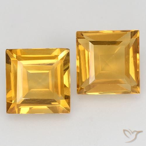 Shop natural 3.26ct 濃いゴールデンオレンジ シトリン gems, 四角形, from ブラジル at GemSelect. In stock, global shipping!