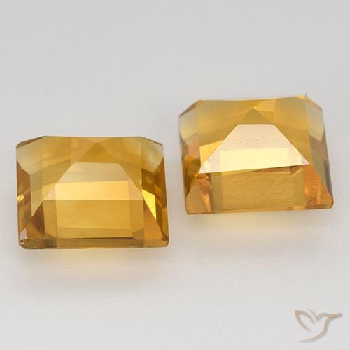 Shop natural 3.26ct 濃いゴールデンオレンジ シトリン gems, 四角形, from ブラジル at GemSelect. In stock, global shipping!