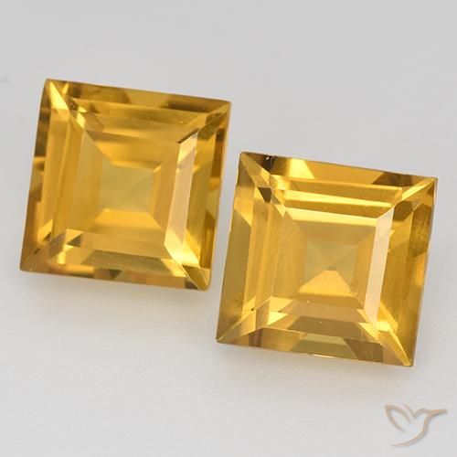 Shop natural 3.07ct 濃いゴールデンオレンジ シトリン gems, 四角形, from ブラジル at GemSelect. In stock, global shipping!