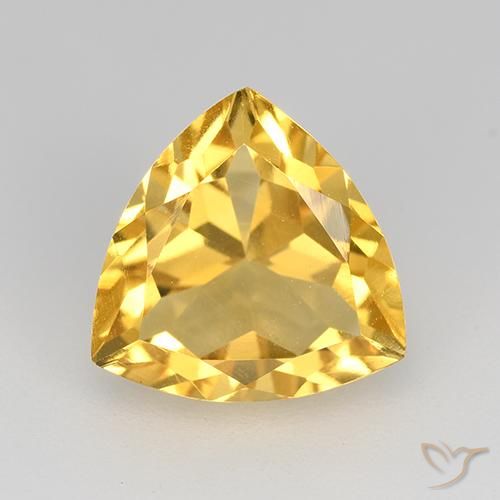 2.27ct 天然 ゴールド シトリン, トリリオン, VVS-VS