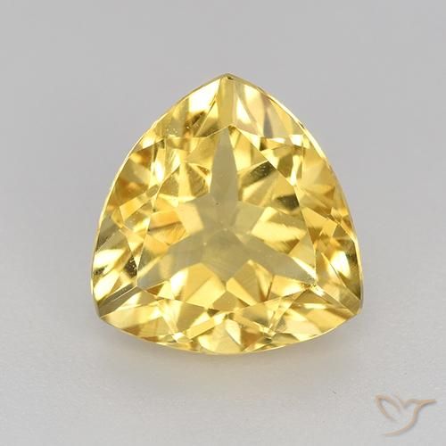 2.37ct 天然 ゴールド シトリン, トリリオン, VVS-VS