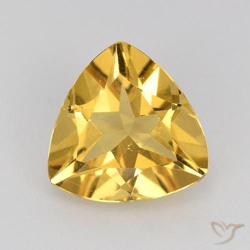 2.12ct 天然 ゴールド シトリン, トリリオン, VVS-VS