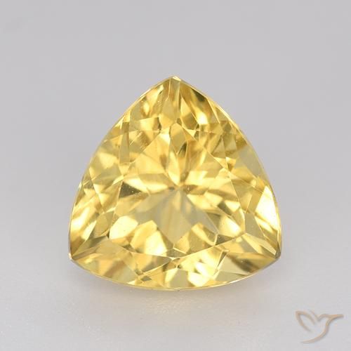 2.50ct 天然 ゴールド シトリン, トリリオン, VVS-VS