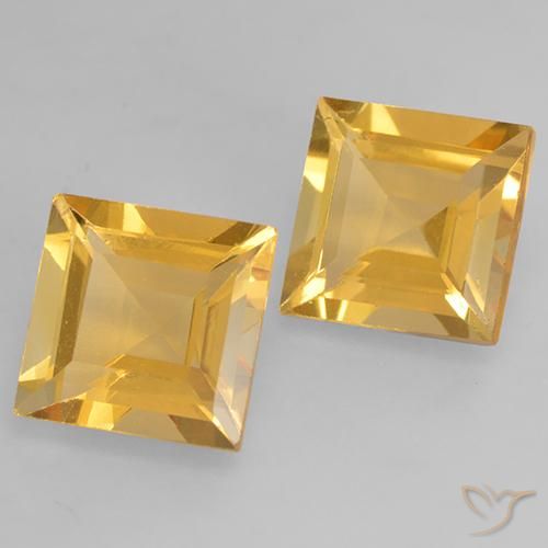 Shop natural 3.12ct ミディアムゴールド シトリン gems, 四角形, from ブラジル at GemSelect. In stock, global shipping!