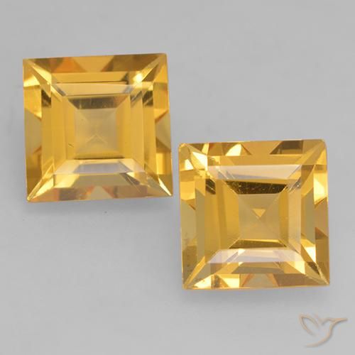 Shop natural 3.22ct 明るいゴールド シトリン gems, 四角形, from ブラジル at GemSelect. In stock, global shipping!