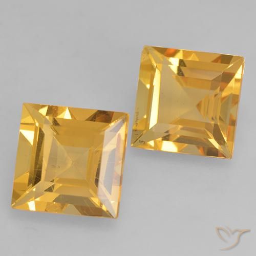 Shop natural 3.22ct 明るいゴールド シトリン gems, 四角形, from ブラジル at GemSelect. In stock, global shipping!