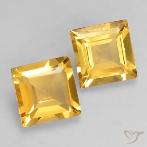 Shop natural 2.98ct 明るいゴールド シトリン gems, 四角形, from ブラジル at GemSelect. In stock, global shipping!