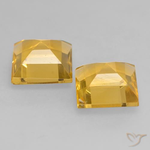 Shop natural 2.98ct 明るいゴールド シトリン gems, 四角形, from ブラジル at GemSelect. In stock, global shipping!